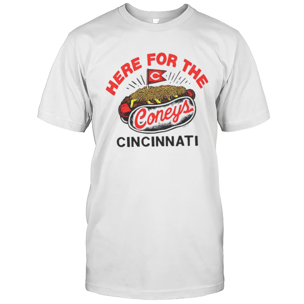 Cincinnati Reds Here For The Coneys Shirt