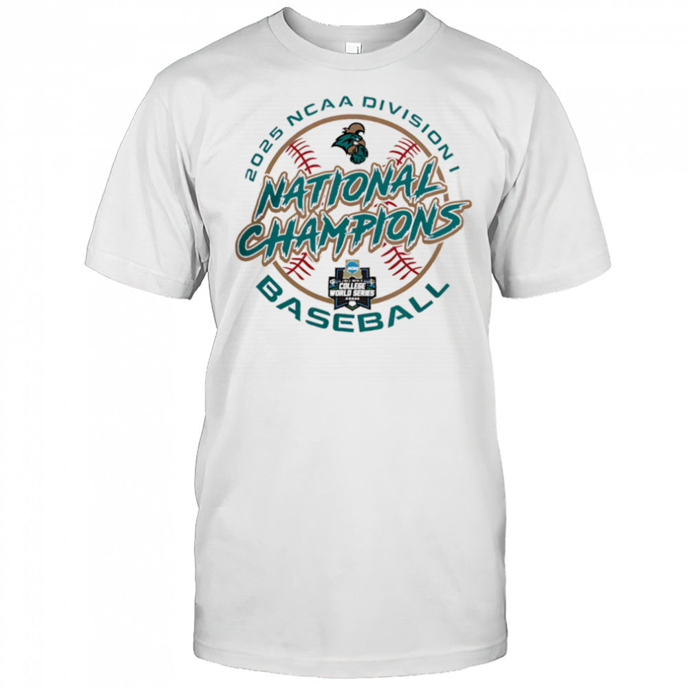 Coastal Carolina Chanticleers 2025 NCAA Division National Champions shirt