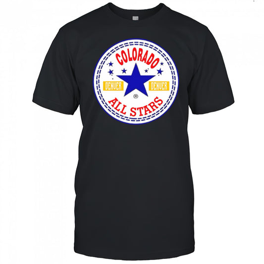 Colorado denver all stars logo shirt