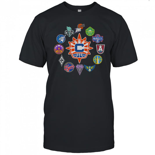 Connecticut Sun X WNBA Teams T Shirt