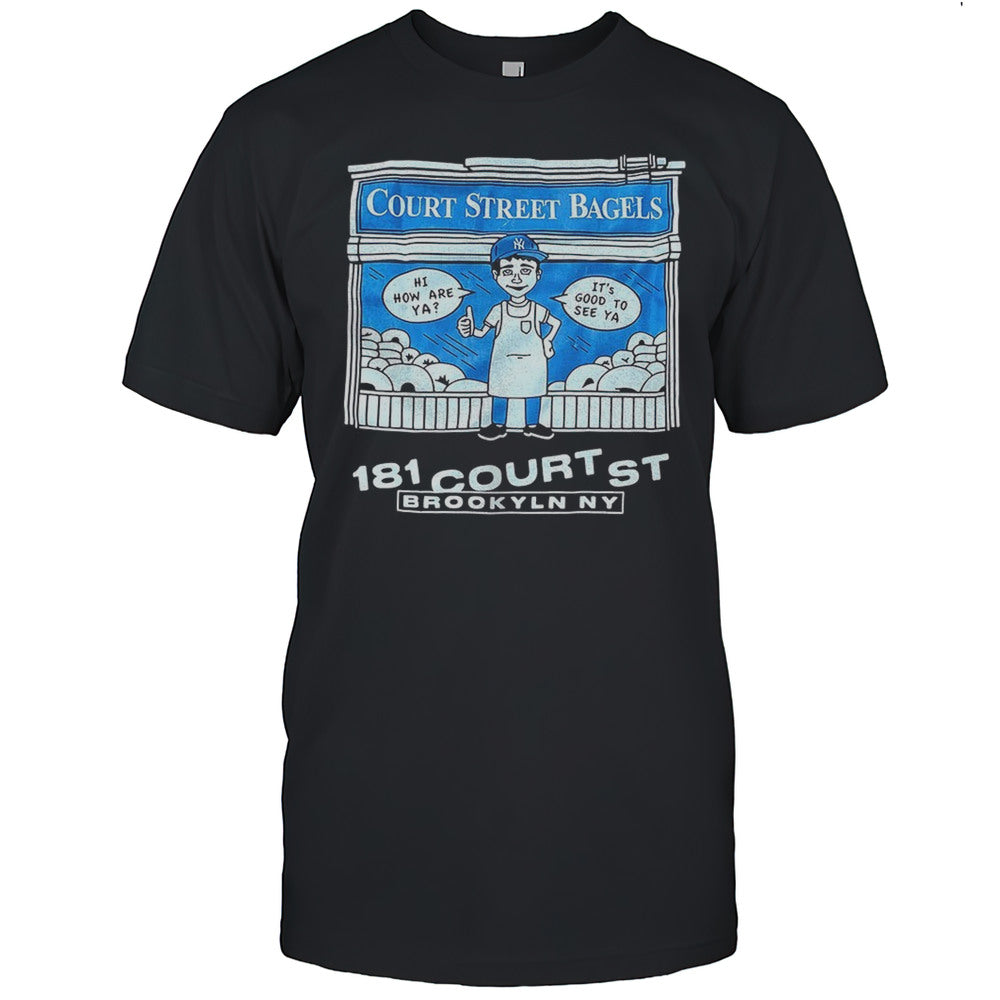 Court Street Bagels 181 Court St Brooklyn NY Shirt
