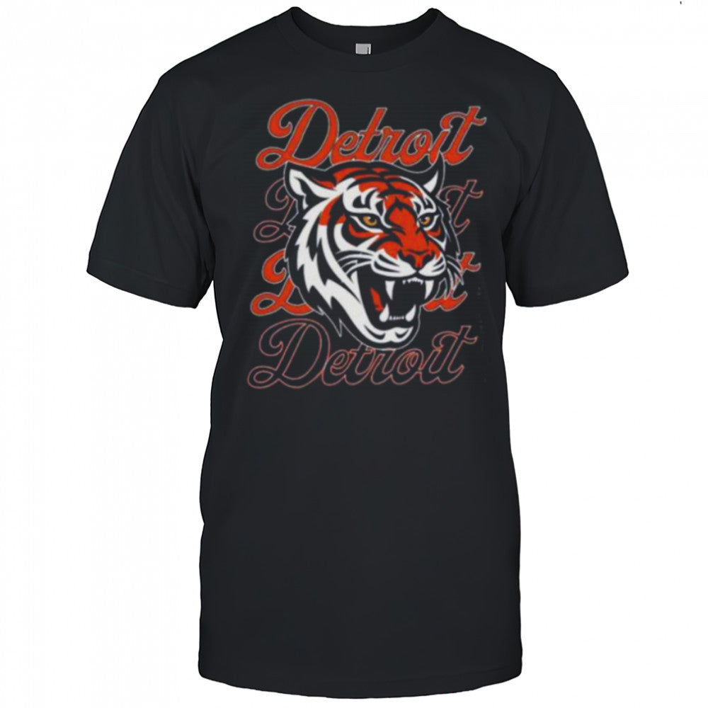 Detroit Baseball T shirt