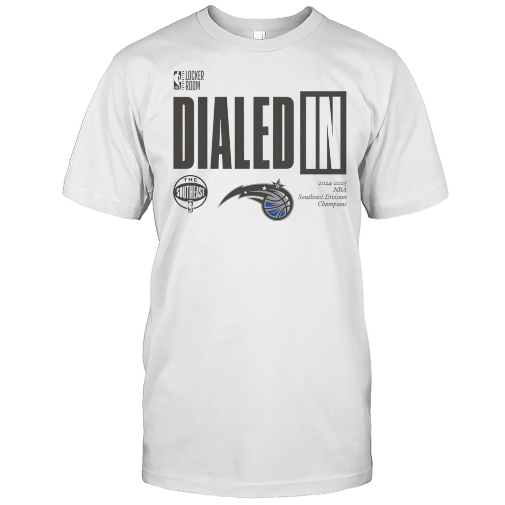 Dialed In Orlando Magic 2025 Southeast Division Champions Shirt