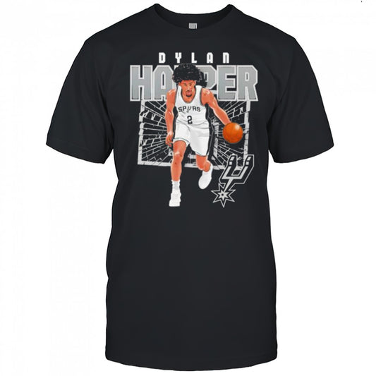 Dylan Harper San Antonio Spurs Shattered shirt