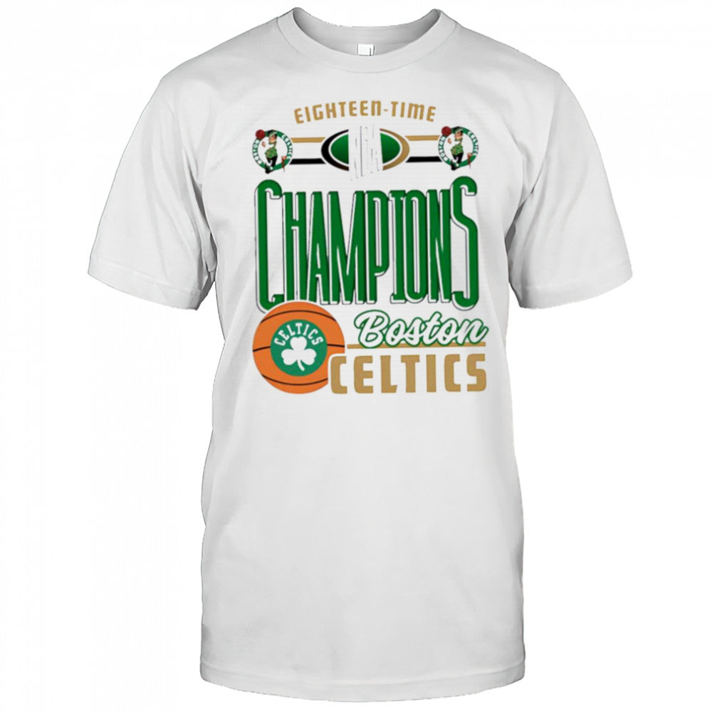 Eighteen time Champions Boston Celtics NBA shirt