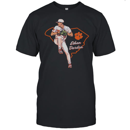 Ethan Darden Hometown Hero Clemson Tigers Baseball NCAA Division I 2025 T shirt
