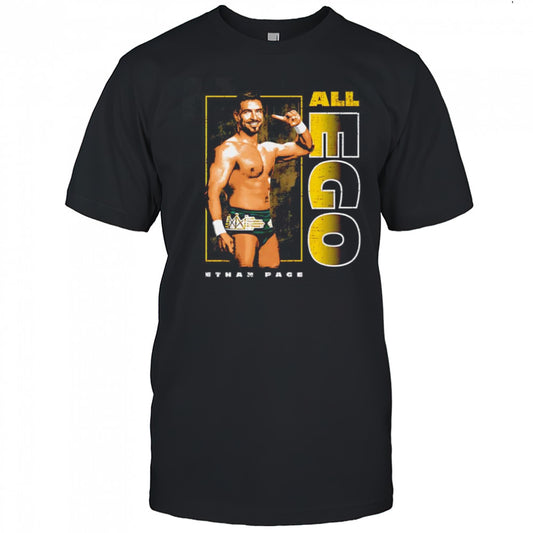 Ethan Page all ego pose vintage shirt