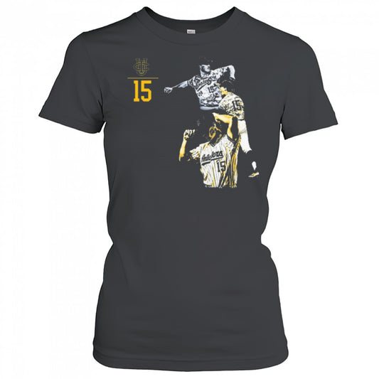 Finnegan Wall 15 UC Irvine Anteaters baseball NCAA Division I Portrait t shirt