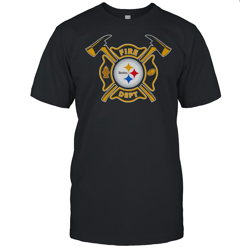 Fire Dept Pittsburgh Steelers Football Shirt