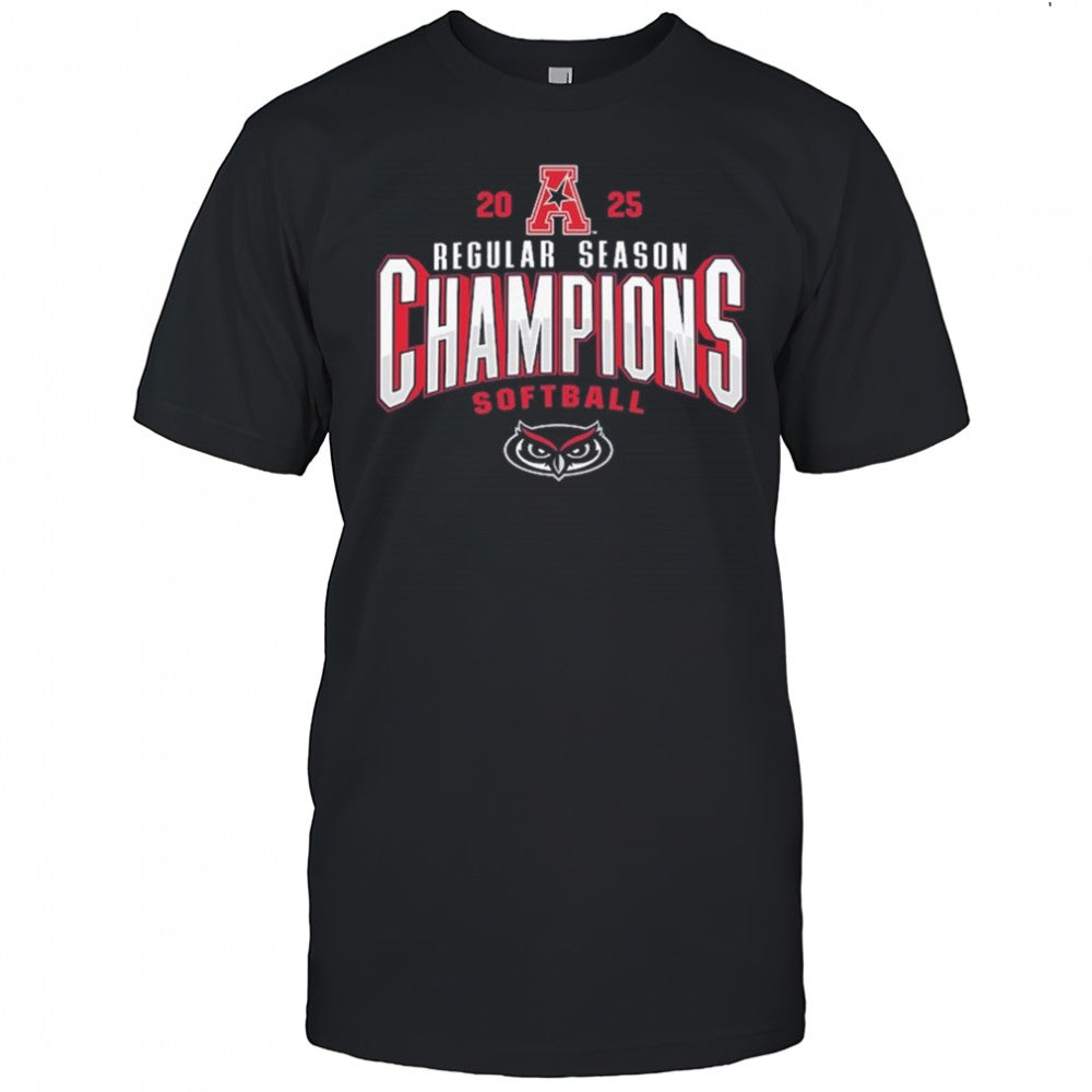 Florida Atlantic Owls 2025 AAC Softball Regular Season Champions Shirt