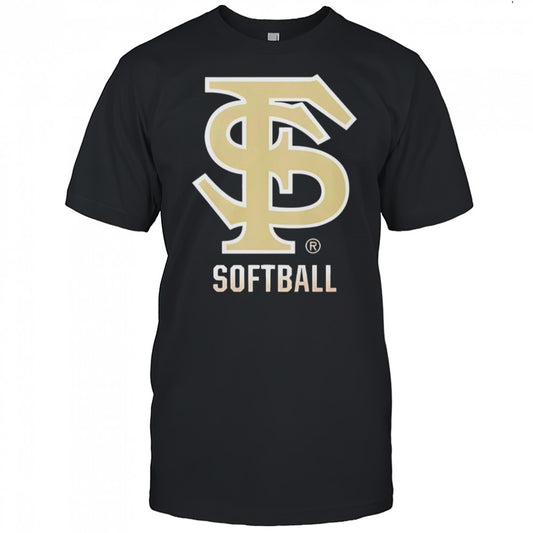 Florida State Seminoles Softball Logo T Shirt