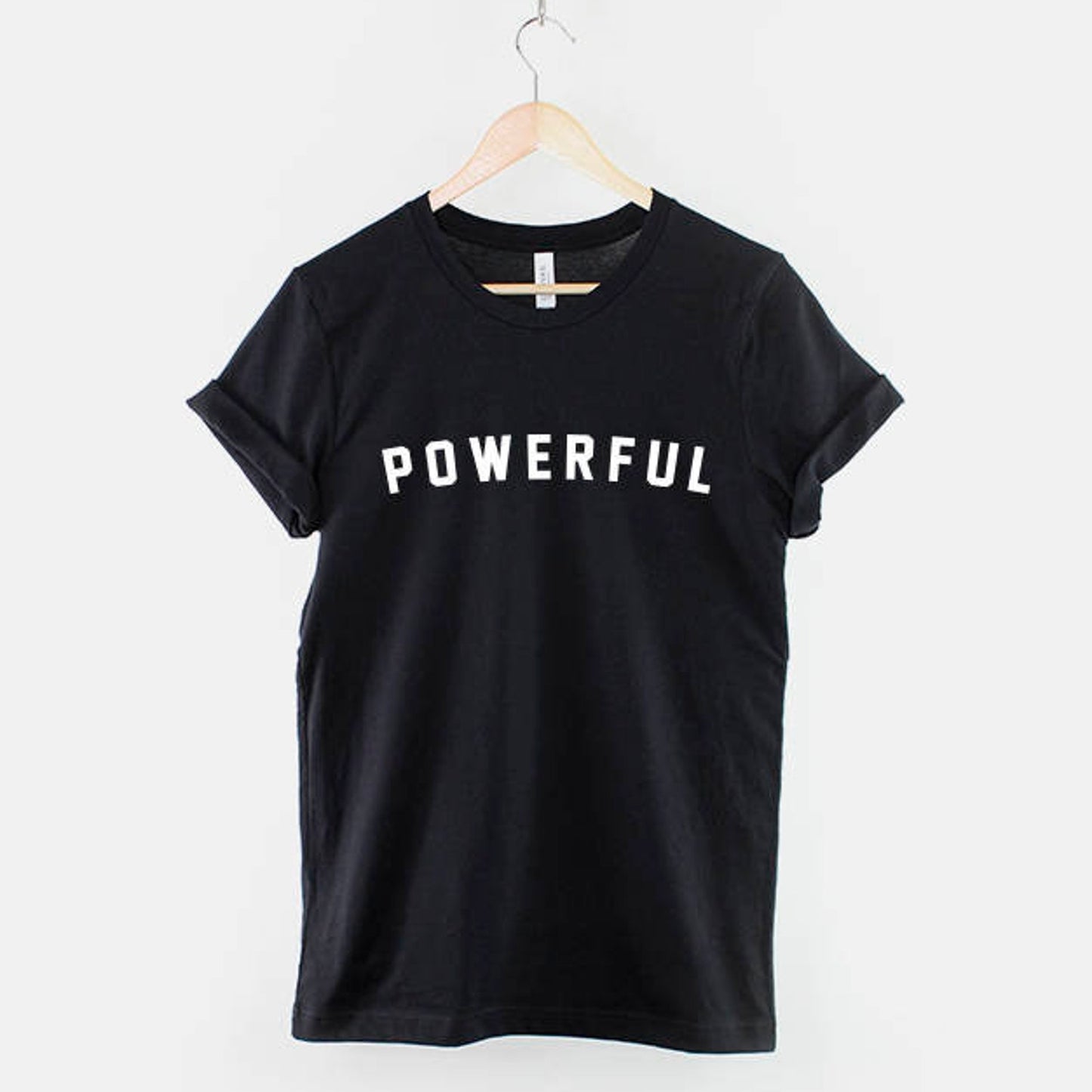 Powerful Slogan T-Shirt: Motivational Ring Spun Cotton Tee