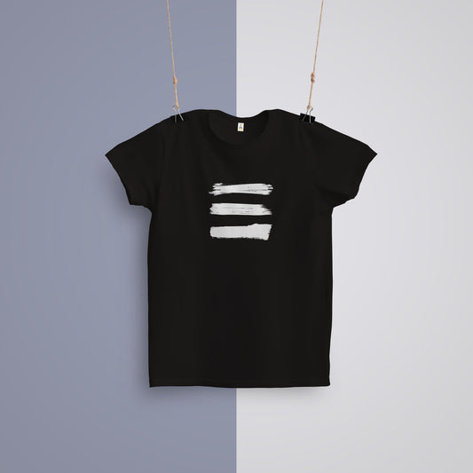 Brush Strokes Tshirt, Minimalistic design shirt, Unisex T Shirt, Pop art shir, Gift for her, Cute Retro shirt, Christmas clothing, Gift idea