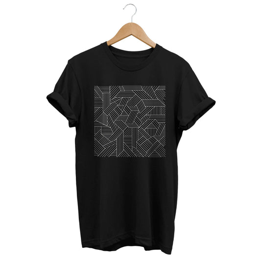Abstract Shirt, Minimalist T-shirt, Artsy Tee, Geometric Top, Modern Art, Artistic Gift, Geometry TShirt, Aesthetic Clothing, 90s Clothes
