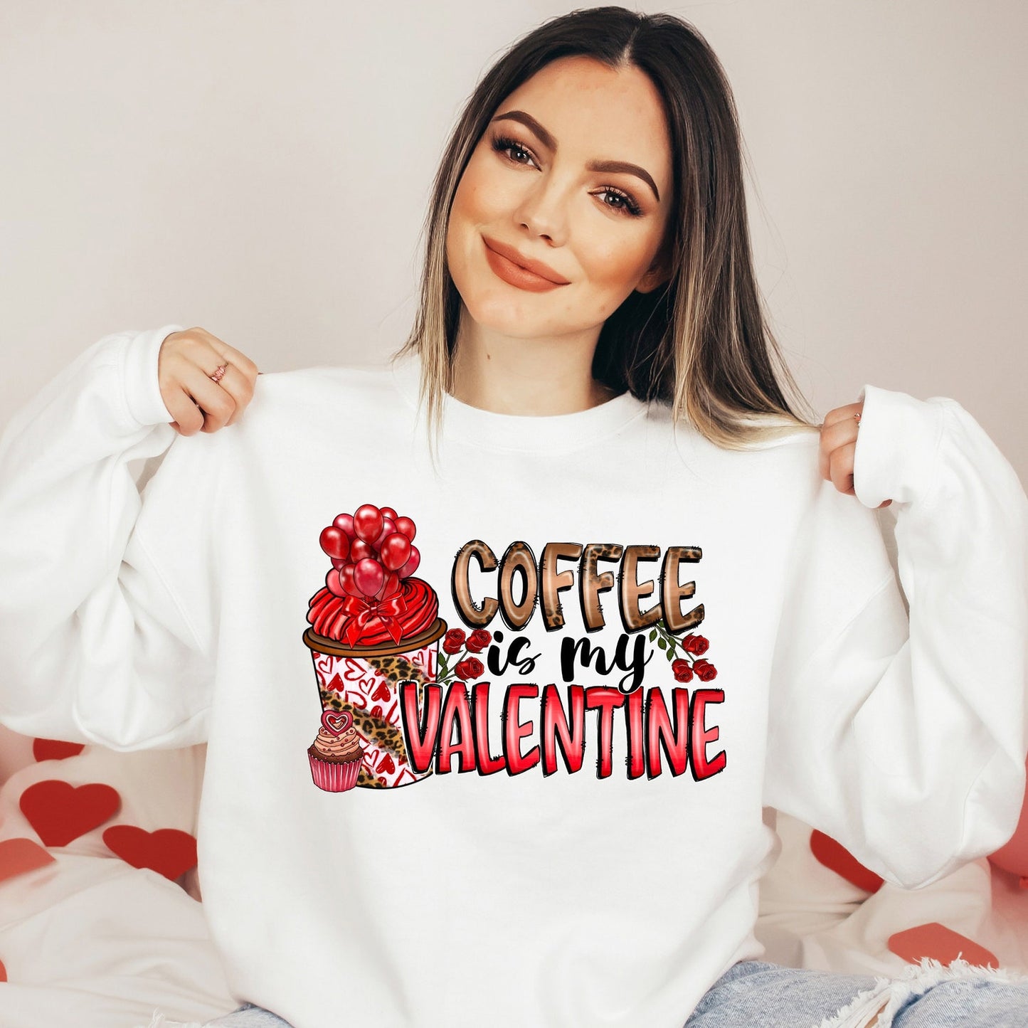 Coffee is My Valentine Shirt, Funny Gifts for Her, Valentines Day Gifts, Friend Gift, Coffee Love T-Shirt, Funny Valentines Day Gift
