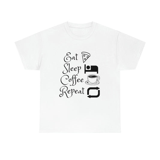 Unisex Heavy Cotton Tee For Moms, Coffee lovers etc. High Quality Material Minimalist T-shirt short sleeve