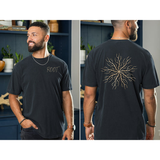 Unisex Graphic Tee - Modern Abstract Art T-Shirt - Minimalist Design Casual Wear - Stylish Comfort Fit Top for All - Trendy Streetwear