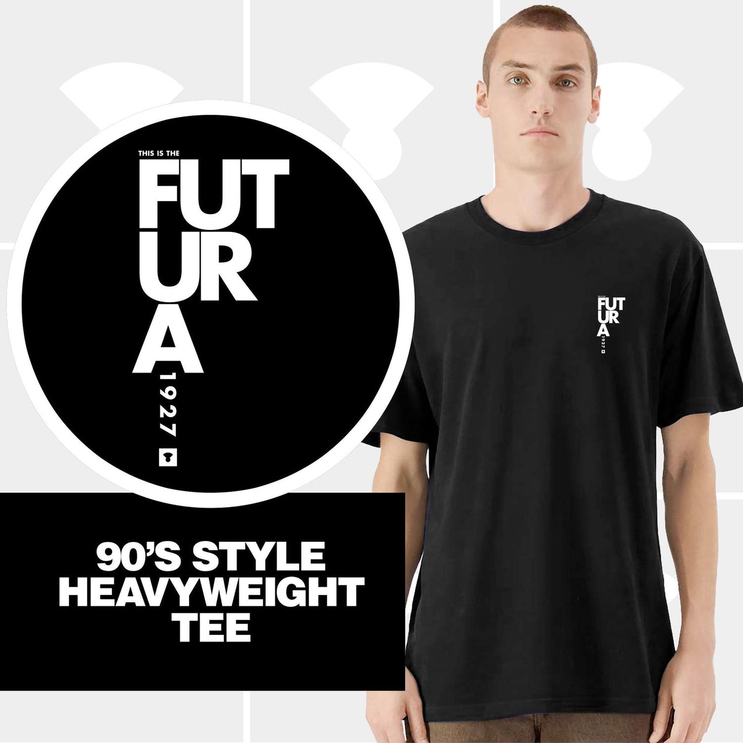 Typography T-Shirt: This is the Futura 1927 Typeface Tee, Minimalist Micro Graphic