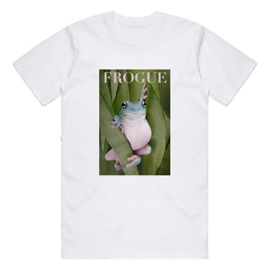 Frogue T-Shirt – Frog Meme Design, Funny Fashion Tee, Quirky Frog Graphic,  Unique Frog Lover Shirt Gift