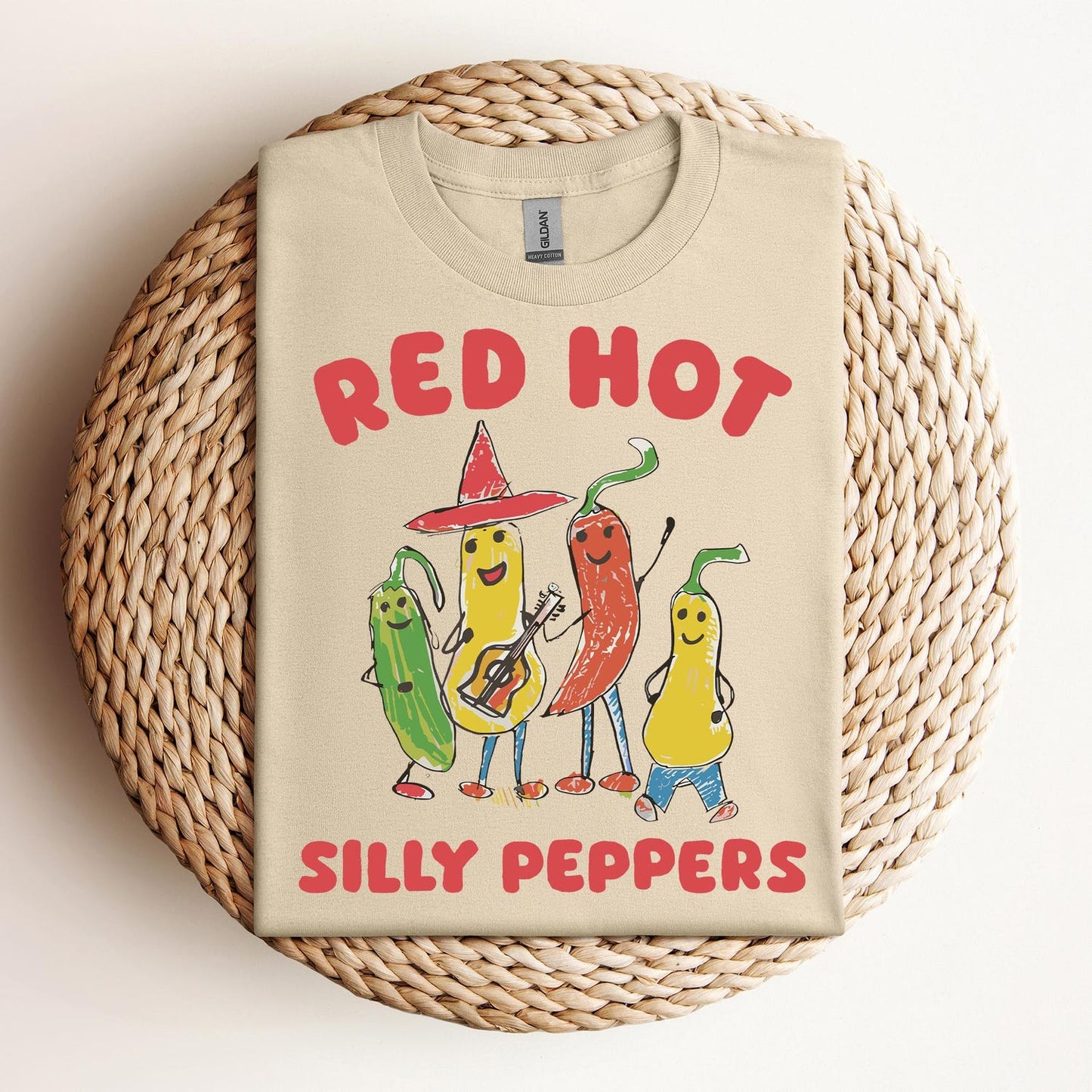 silly peppers - unisex t shirt
