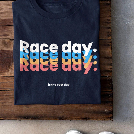 Race Day Graphic Tee: Colorful F1 Motorsport Shirt