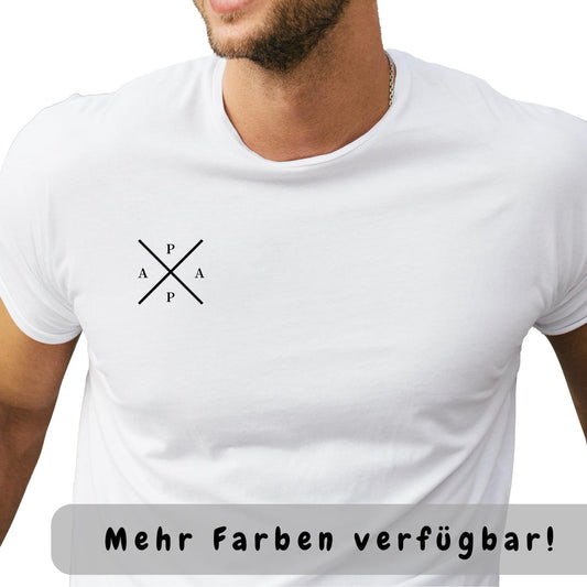 Dad T-Shirt Gift, Father's Day Birthday Birth Minimalist T-shirt for Dad with Color Selection