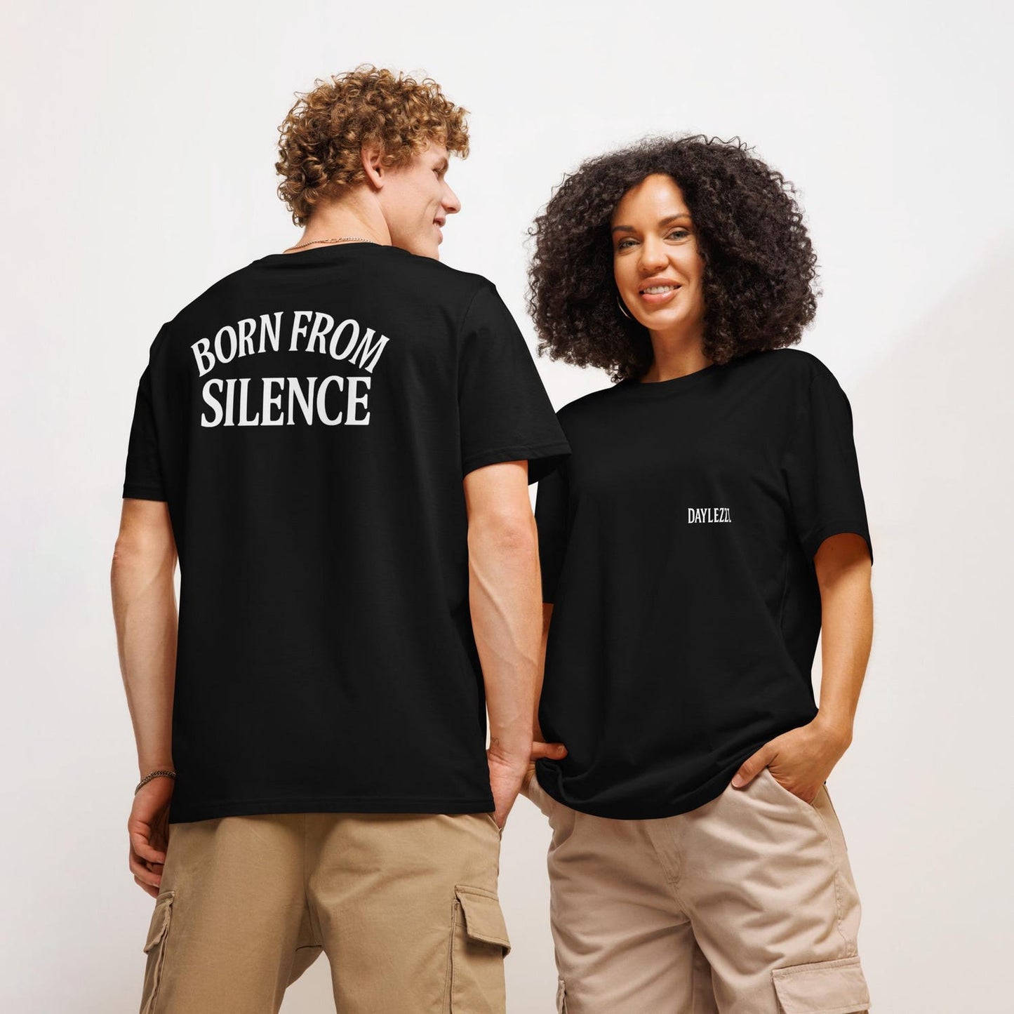 Quiet Isn’t Weak Oversized T-Shirt – Gothic Calm Streetwear Tee – Minimal Aesthetic Unisex Shirt
