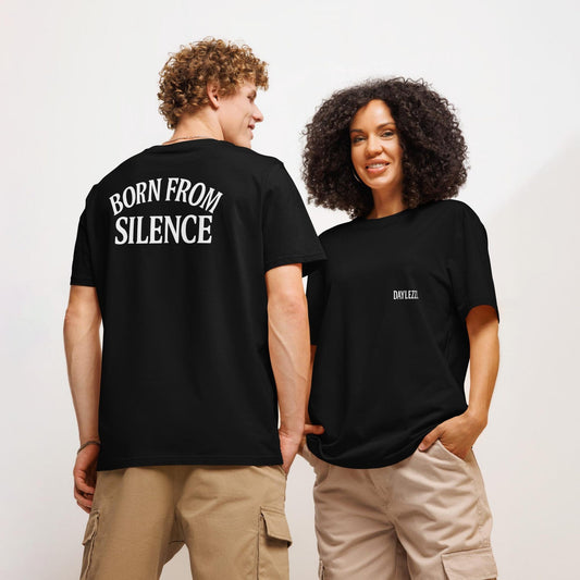 Quiet Isn’t Weak Oversized T-Shirt – Gothic Calm Streetwear Tee – Minimal Aesthetic Unisex Shirt