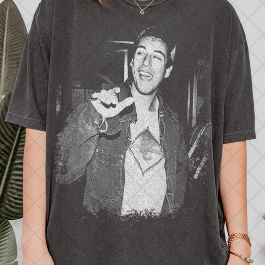 Retro 90's Comfort Colors Adam Sandler T-Shirt, Funny Adam Sandler Movie Actor Fan Bootleg Tee T-Shirt, Gift For Women and Man