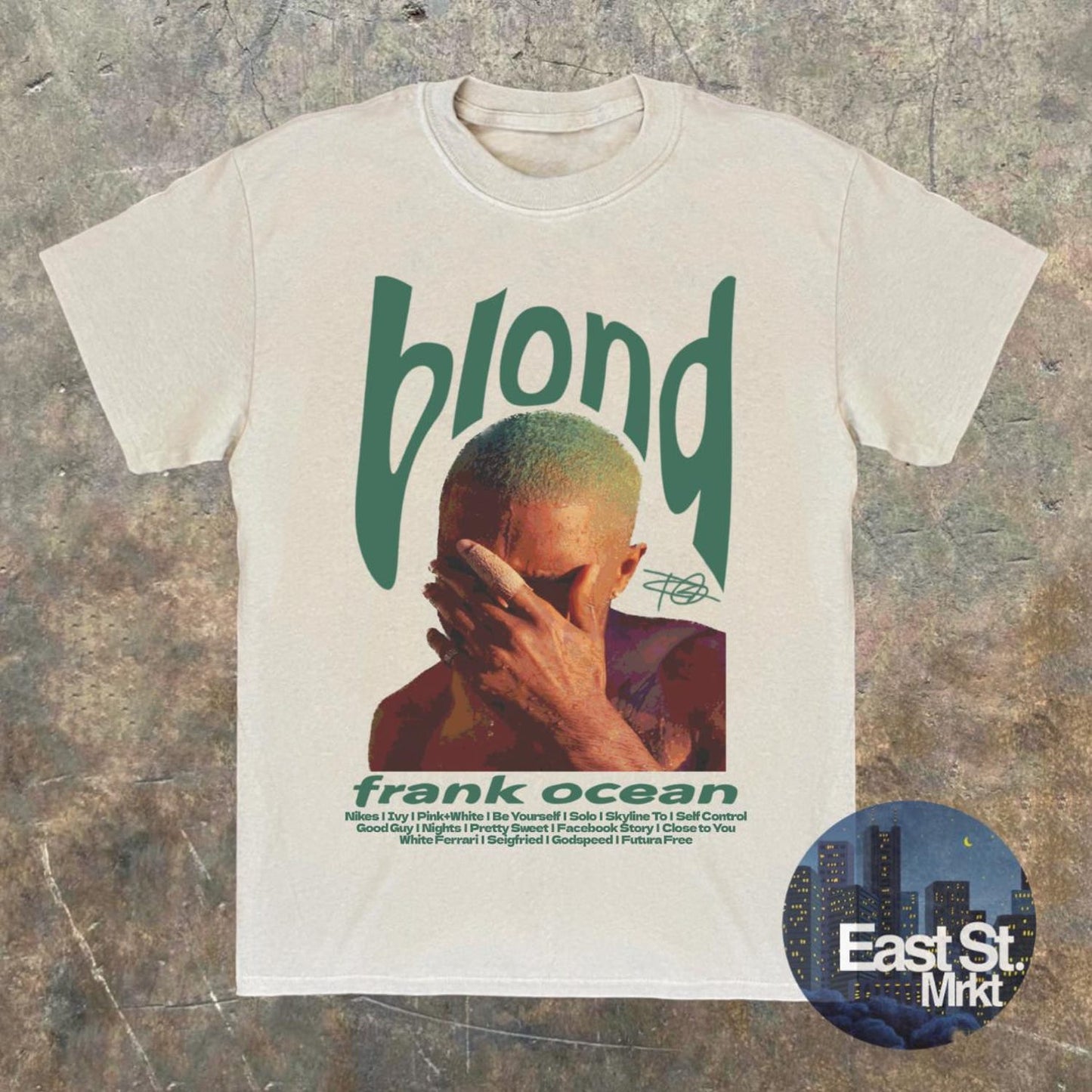 Frank Ocean Blond Graphic T-Shirt: Vintage Music Tee