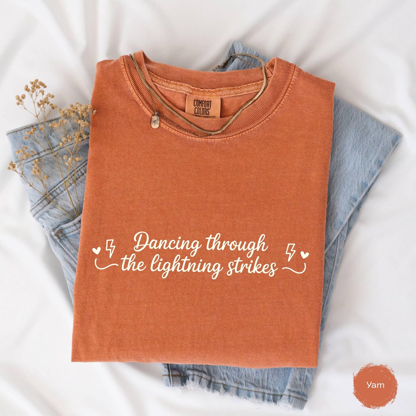 Dancing Through the Lightning Strikes Shirt, But Now The Sky Is Opalite TS Inspired Sweatshirt Album Hoodie Gifts Country Music Fan Tee Gift