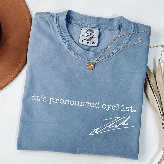 Comfort Colors® Mayor Mamdani 2025, Cyclist Zohran Mamdani Signature Shirt, NYC’s First Muslim Mayor, Vote Zohran T-shirt