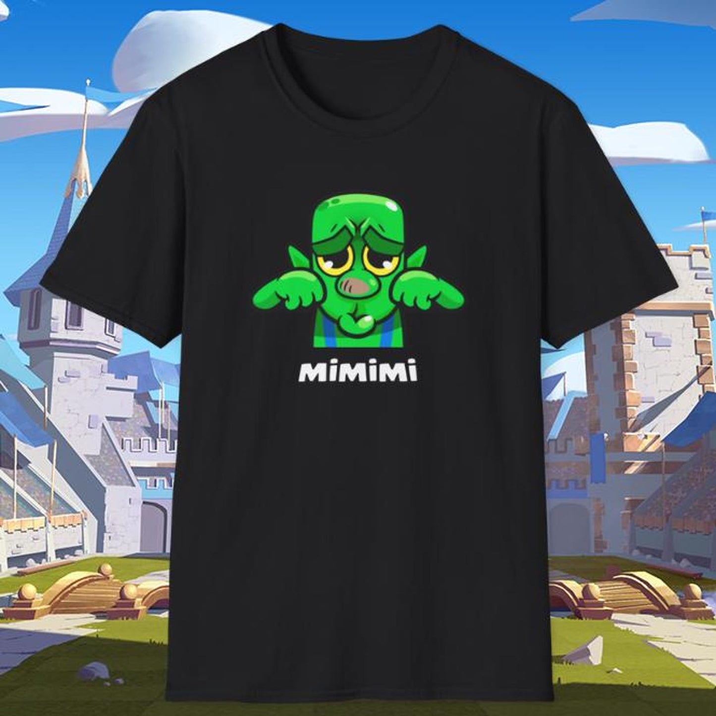 Clash Royale Goblin Mimimi Emote - Funny Boohoo Shirt Graphic Tee, Gamer T-Shirt, Perfect Gift for Men, Women, Teens, Unisex