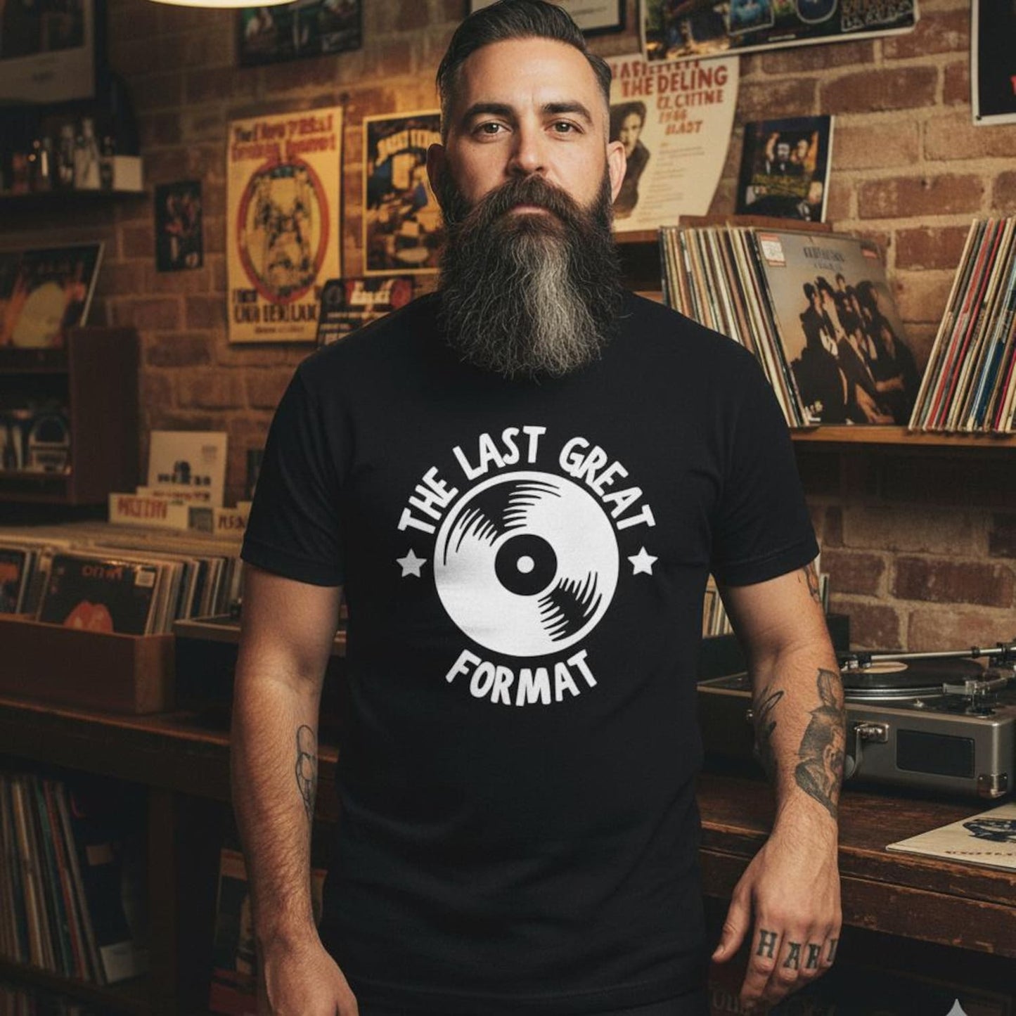 Vinyl Enthusiasts Tee, Music Lovers Shirt, Retro Record Collector Top, DJ Apparel, Analog Sound Tshirt