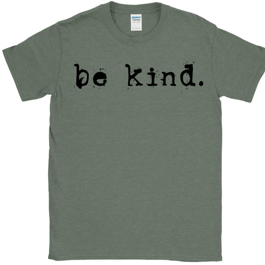Be Kind Minimalist T-Shirt, Kindness Matters Gift for Her, Positive Women's Tee, Softstyle Shirt, Graphic Tee