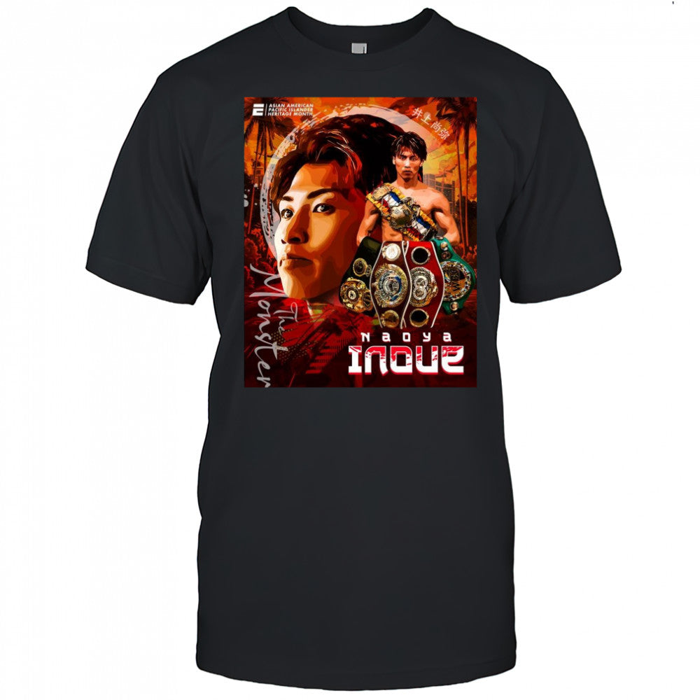 Poster Naoya Inoue The Monster Asian American Pacific Islander Heritage Month Art t shirt