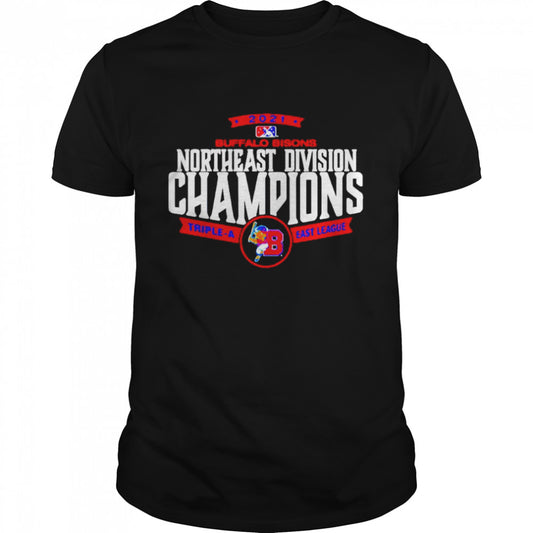 Premium buffalo Bisons northeast division champions triple a east league shirt