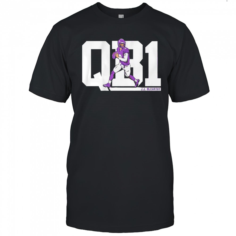 QB1 J.J. McCarthy Minnesota Vikings shirt