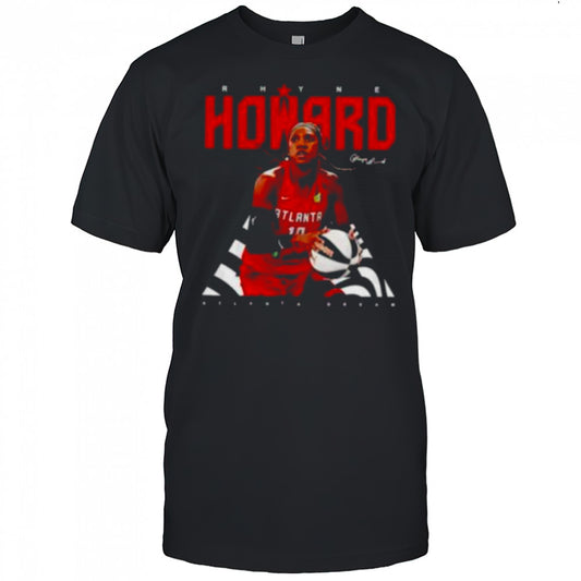 Rhyne Howard post moves Atlanta Dream signature shirt