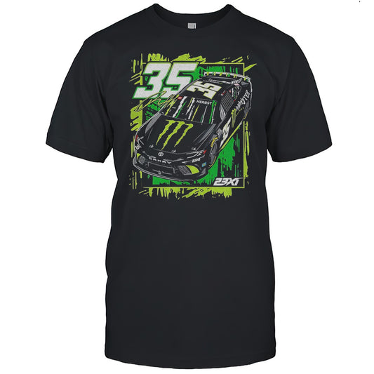Riley Herbst Monster Energy Car Number 35 23XI Toyota Camry Shirt
