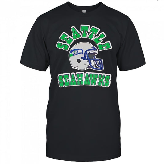 Seattle Seahawks Helmets Logo T Shirt