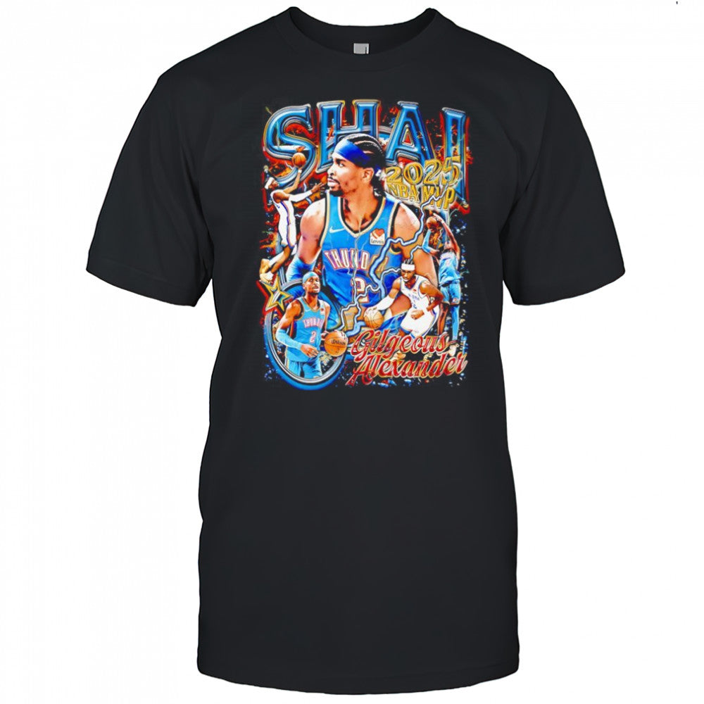 Shai Alexander 2025 NBA MVP graphic shirt