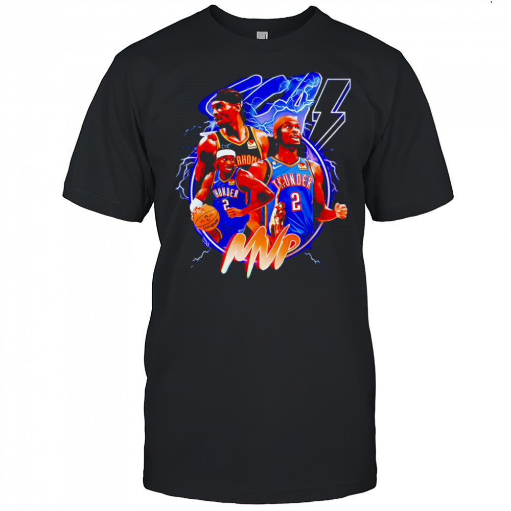 Shai Gilgeous Alexander MVP Thunder shirt