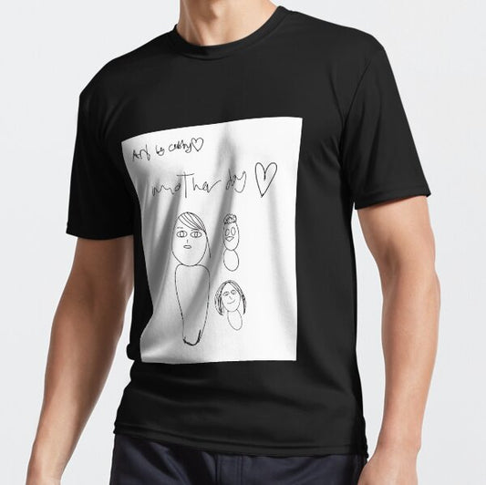 Celebrating Mother’s Day: Embracing the Joy of Family and Motherhood Active T-Shirt for Sale by Artbycubty