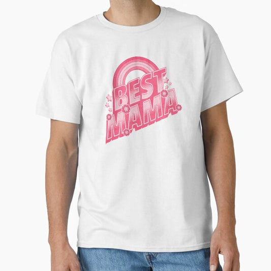 ✨ Best Mama Retro Rainbow T-Shirt | Cute Mother’s Day Gift ✨ Classic T-Shirt for Sale by TorqueThreads4