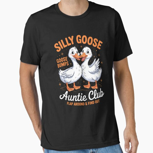 Auntie Aunt Goose Mother’s Day Essential T-Shirt for Sale by tearbytea