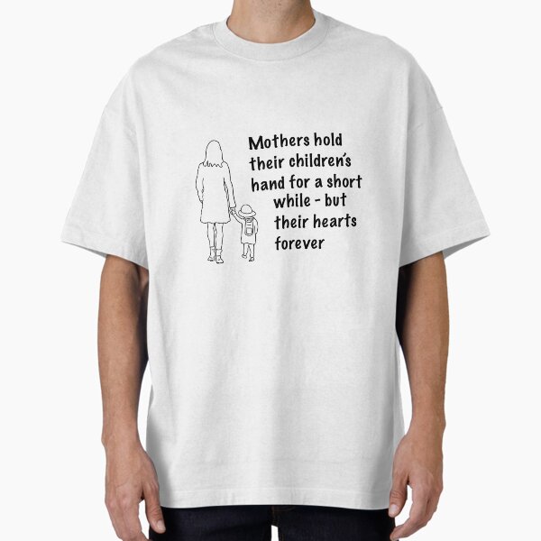 A Mother’s Hand Oversized T-Shirt for Sale by ClaireBillson