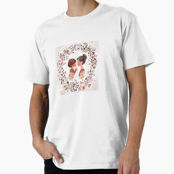 Floral Mother’s Day Love  Premium T-Shirt for Sale by WinfinityStudio