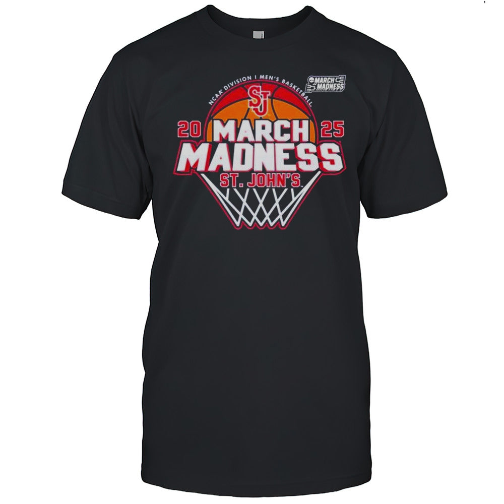 St Johns Red Storm Mens Basketball 2025 March Madness NCAA Tournament Bound Shirt