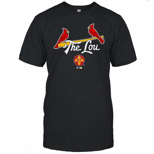 St. Louis Cardinals The Lou Logo T Shirt